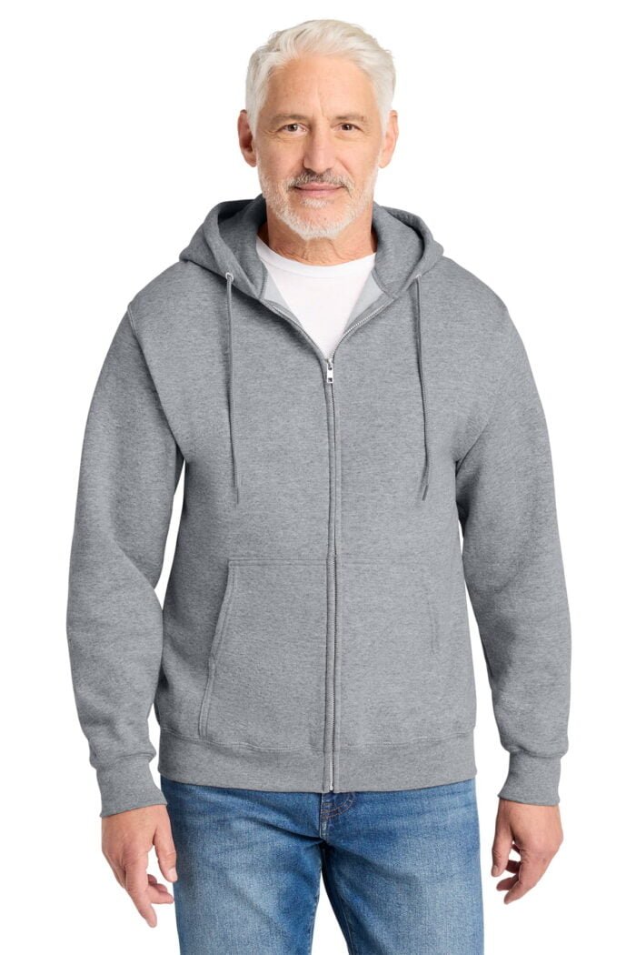 Port & Co® Core Fleece Full-Zip Hooded Sweatshirt - Image 33