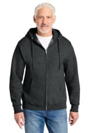 Port & Co® Core Fleece Full-Zip Hooded Sweatshirt - Image 32