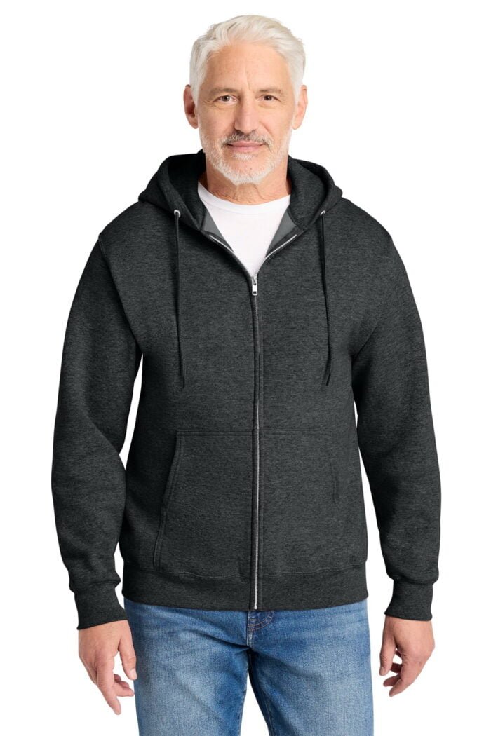 Port & Co® Core Fleece Full-Zip Hooded Sweatshirt - Image 32