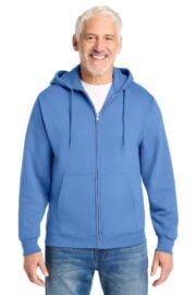 Port & Co® Core Fleece Full-Zip Hooded Sweatshirt - Image 31