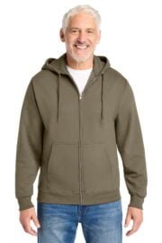 Port & Co® Core Fleece Full-Zip Hooded Sweatshirt - Image 29