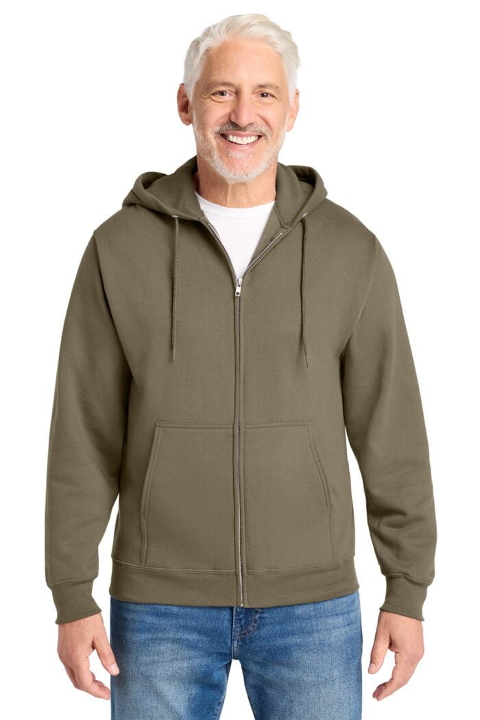 Port & Co® Core Fleece Full-Zip Hooded Sweatshirt - Image 29