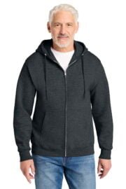 Port & Co® Core Fleece Full-Zip Hooded Sweatshirt - Image 26
