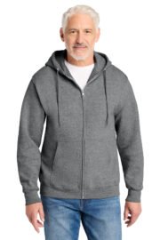 Port & Co® Core Fleece Full-Zip Hooded Sweatshirt - Image 25