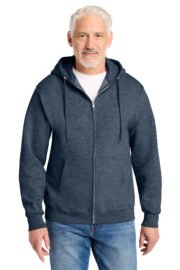 Port & Co® Core Fleece Full-Zip Hooded Sweatshirt - Image 24