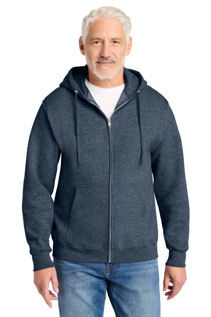 Port & Co® Core Fleece Full-Zip Hooded Sweatshirt - Image 24