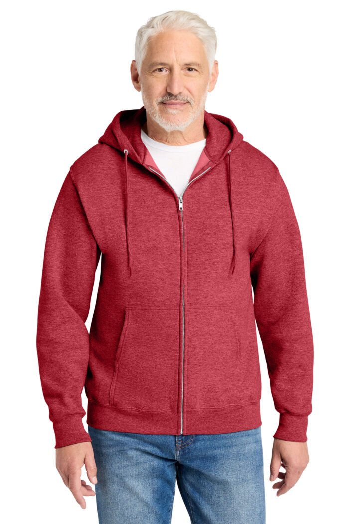 Port & Co® Core Fleece Full-Zip Hooded Sweatshirt - Image 23