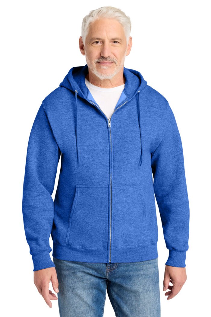 Port & Co® Core Fleece Full-Zip Hooded Sweatshirt - Image 22