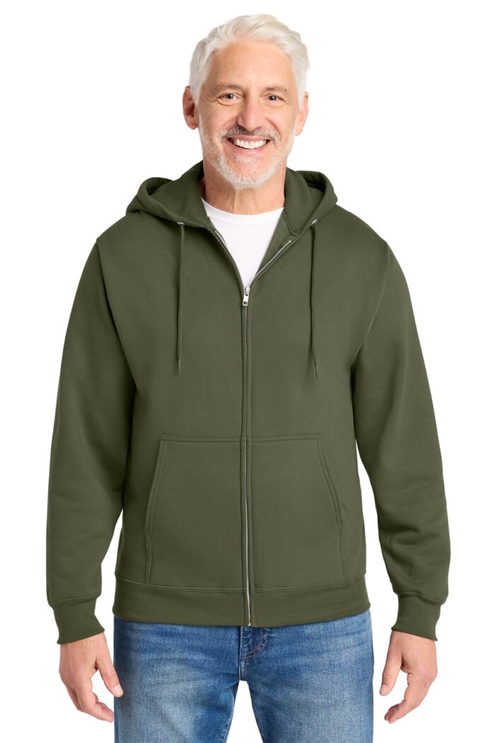 Port & Co® Core Fleece Full-Zip Hooded Sweatshirt - Image 12