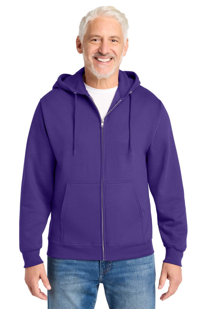 Port & Co® Core Fleece Full-Zip Hooded Sweatshirt - Image 9