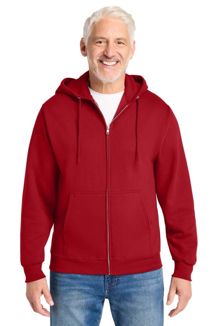 Port & Co® Core Fleece Full-Zip Hooded Sweatshirt - Image 8