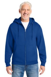 Port & Co® Core Fleece Full-Zip Hooded Sweatshirt - Image 4