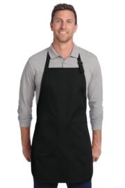 Port Authority® Full-Length Two-Pocket Bib Apron