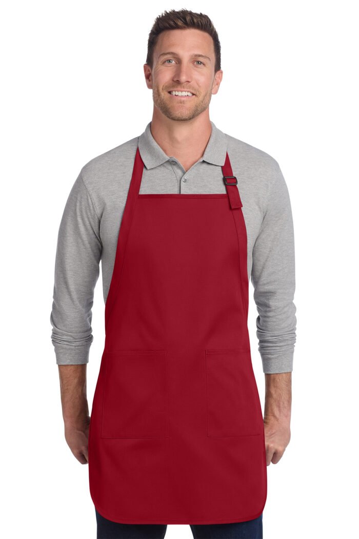Port Authority® Full-Length Two-Pocket Bib Apron - Image 9