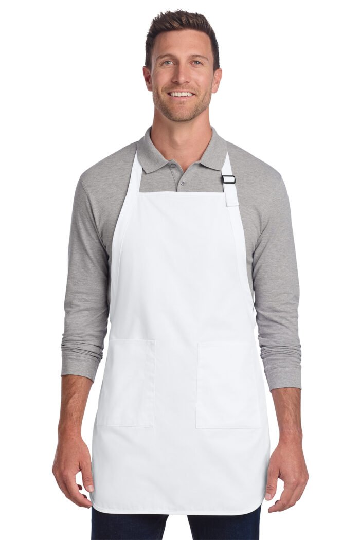 Port Authority® Full-Length Two-Pocket Bib Apron - Image 3