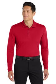 Port Authority® Dry Zone® UV Micro-Mesh Long Sleeve Polo - Image 6