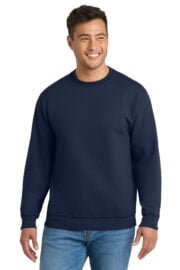 Port & Co® Essential Fleece Crewneck Sweatshirt - Image 10