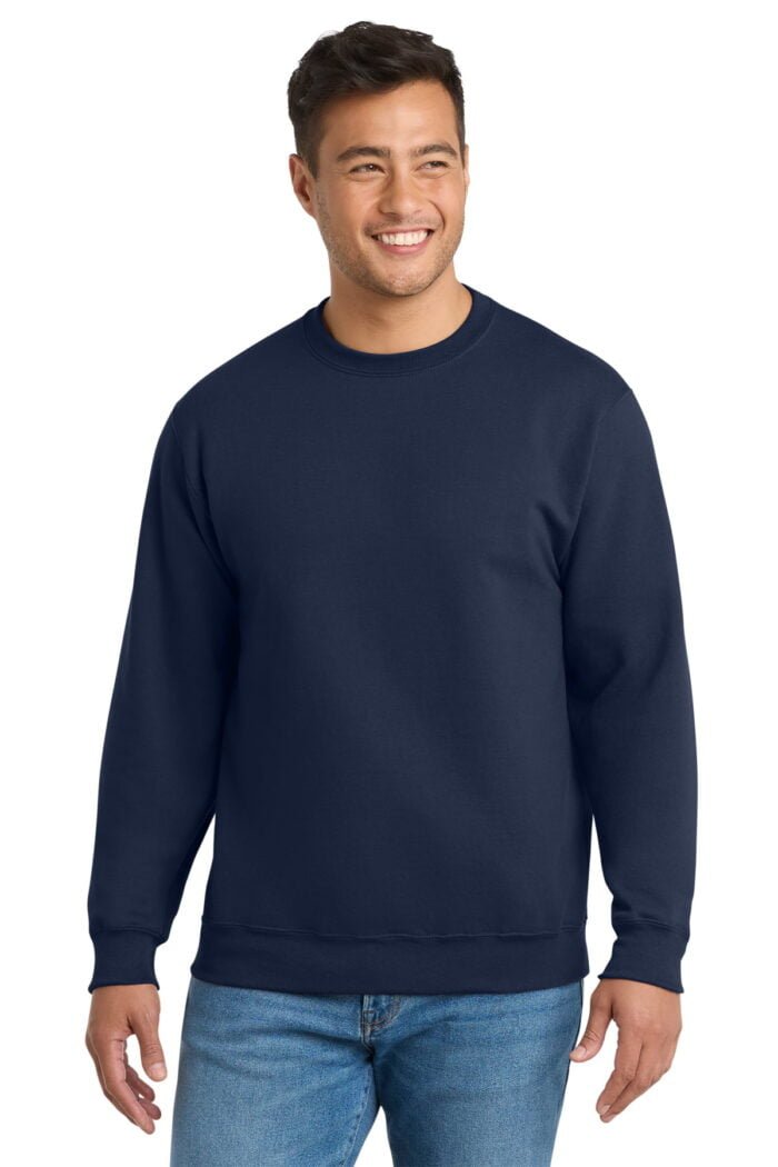Port & Co® Essential Fleece Crewneck Sweatshirt - Image 10