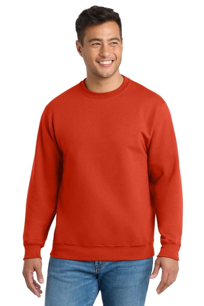 Port & Co® Essential Fleece Crewneck Sweatshirt - Image 9