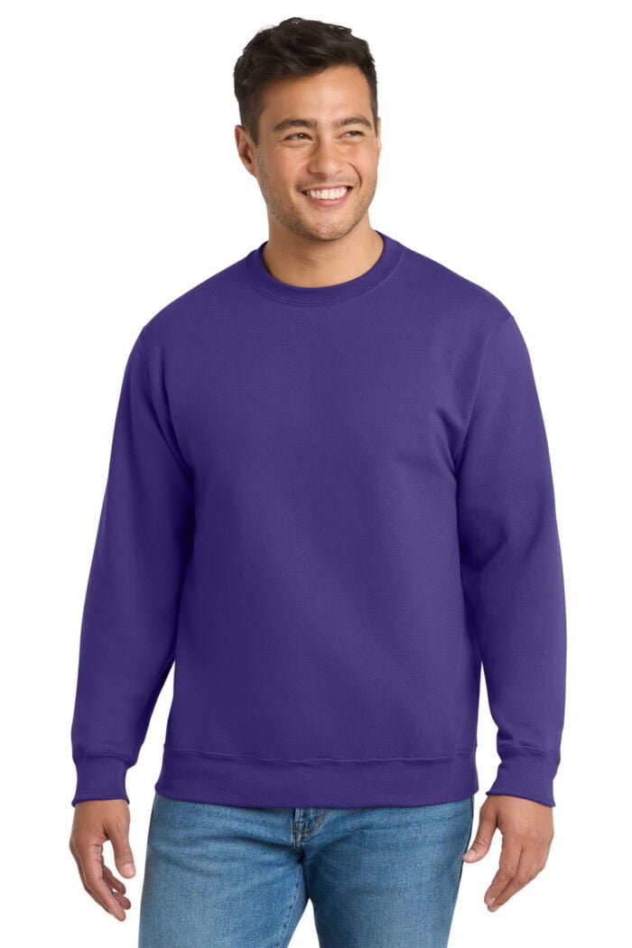 Port & Co® Essential Fleece Crewneck Sweatshirt - Image 8