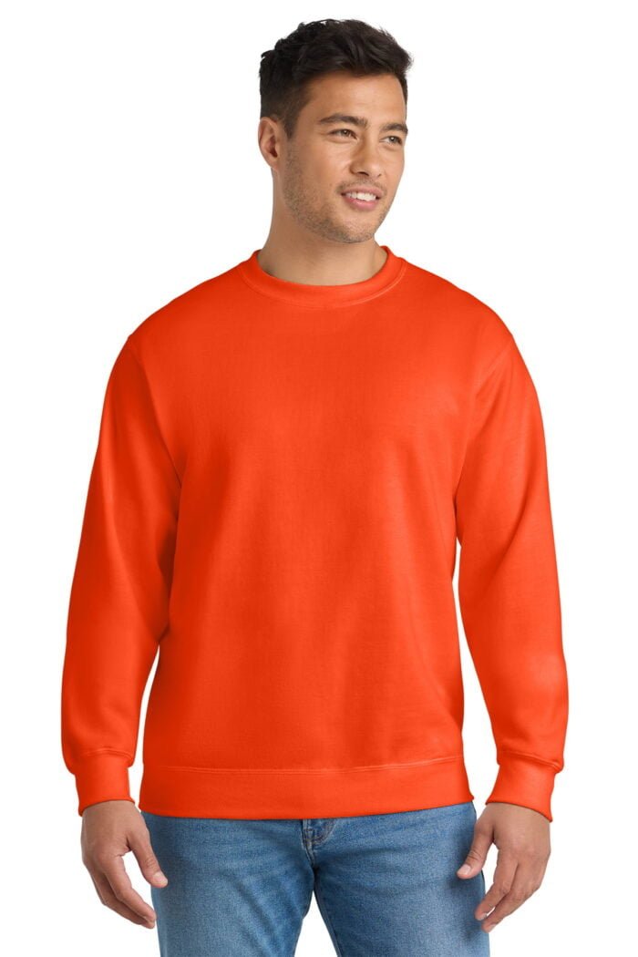 Port & Co® Essential Fleece Crewneck Sweatshirt - Image 4