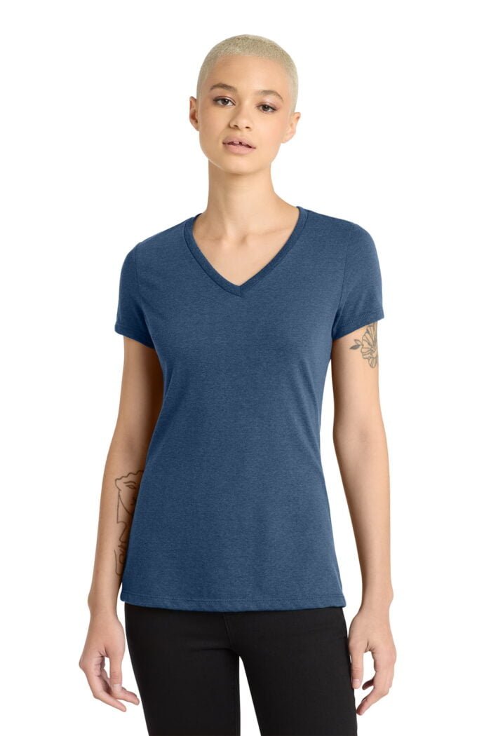 District® Women’s Perfect Blend® CVC V-Neck Tee - Image 18