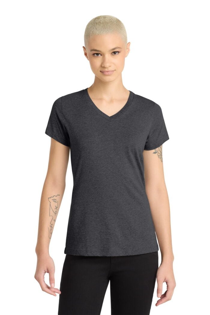 District® Women’s Perfect Blend® CVC V-Neck Tee - Image 14
