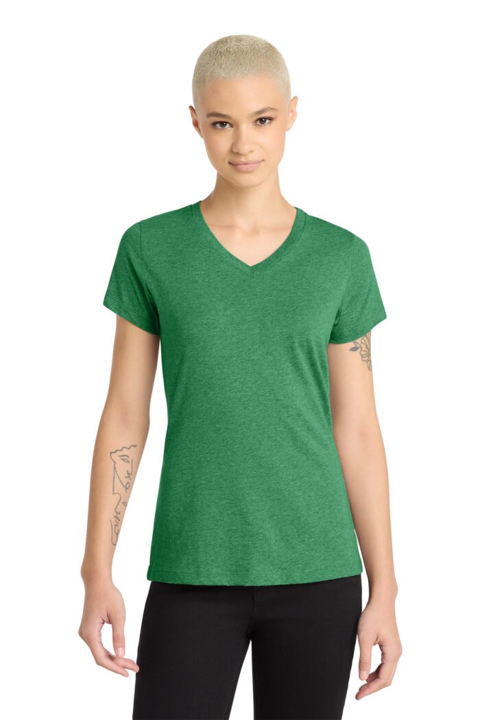 District® Women’s Perfect Blend® CVC V-Neck Tee - Image 13