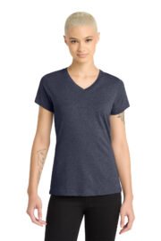District® Women’s Perfect Blend® CVC V-Neck Tee - Image 10