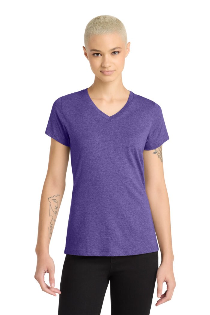 District® Women’s Perfect Blend® CVC V-Neck Tee - Image 9