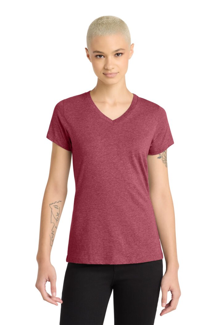 District® Women’s Perfect Blend® CVC V-Neck Tee - Image 8