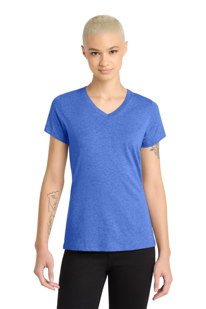 District® Women’s Perfect Blend® CVC V-Neck Tee - Image 7