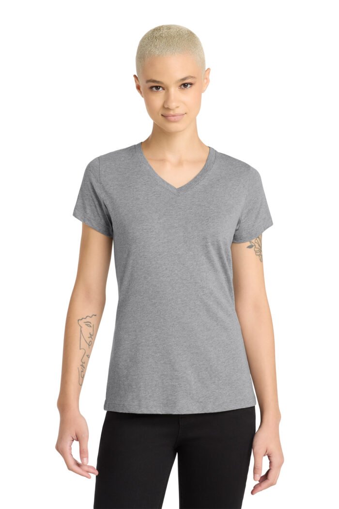 District® Women’s Perfect Blend® CVC V-Neck Tee - Image 6
