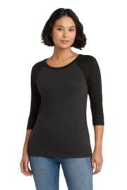District® Women’s Perfect Tri® 3/4-Sleeve Raglan