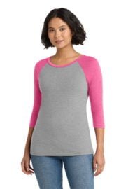 District® Women’s Perfect Tri® 3/4-Sleeve Raglan - Image 8