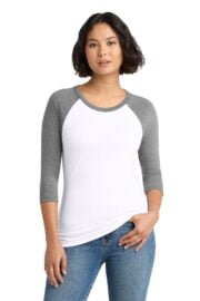 District® Women’s Perfect Tri® 3/4-Sleeve Raglan - Image 7