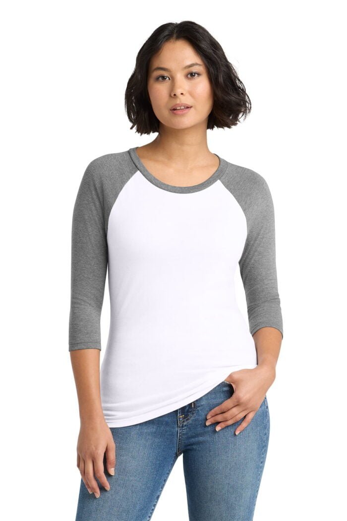 District® Women’s Perfect Tri® 3/4-Sleeve Raglan - Image 7