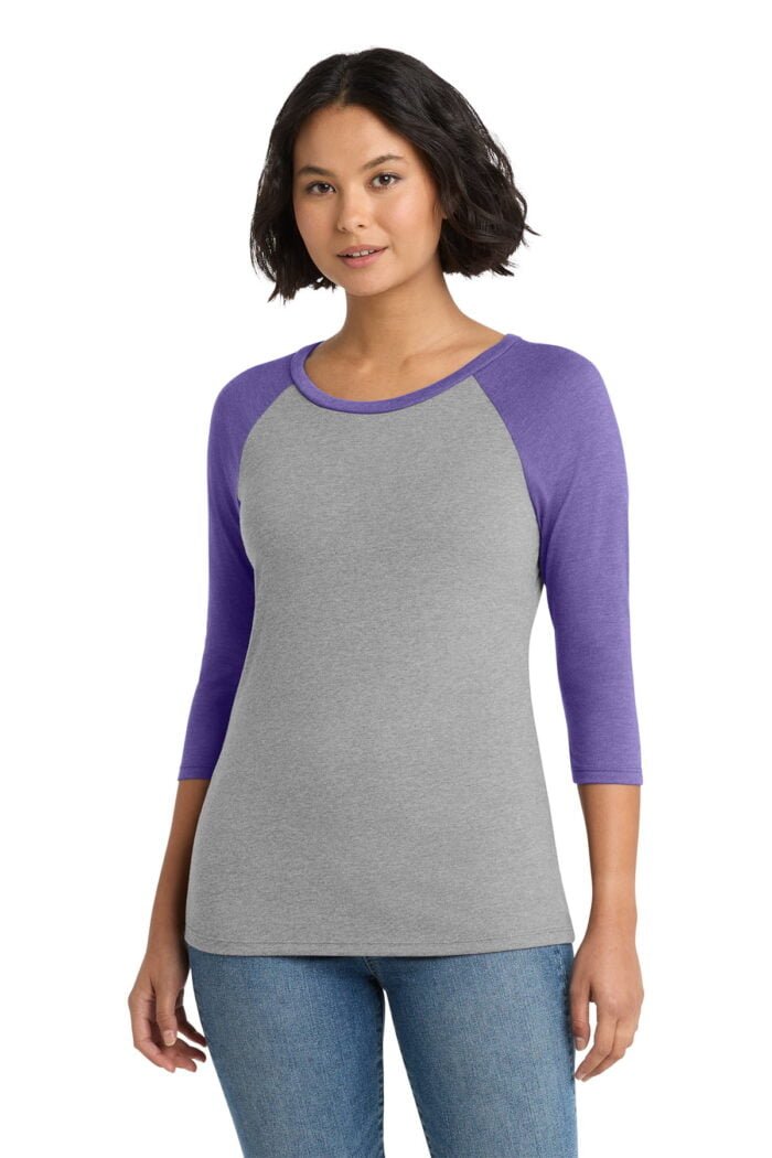 District® Women’s Perfect Tri® 3/4-Sleeve Raglan - Image 5