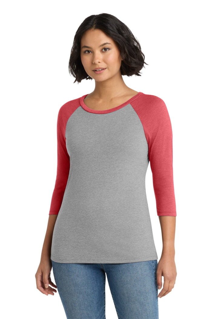 District® Women’s Perfect Tri® 3/4-Sleeve Raglan - Image 4