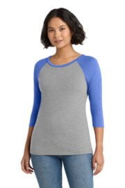 District® Women’s Perfect Tri® 3/4-Sleeve Raglan - Image 3